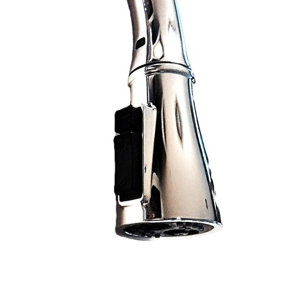 Delta Hazelwood Pull-Down Chrome Kitchen Faucet w/Soap Dispenser ~ NEW! O.B. - Picture 6 of 16
